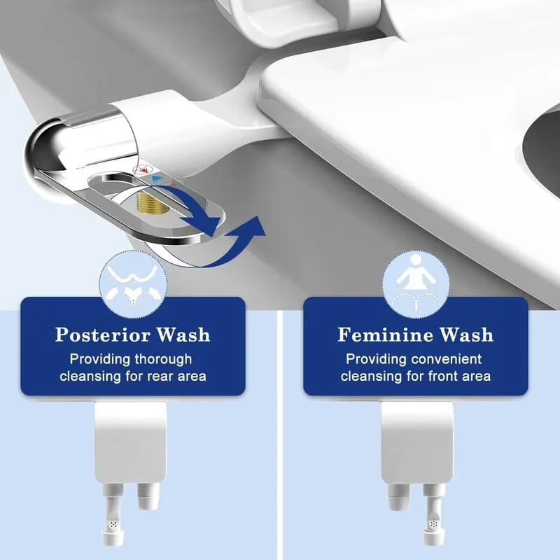 Smart Toilet Flusher(Hot and cold temperatures can be adjusted freely)