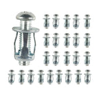 25-Piece Jack Nut Kit for Hollow Walls & Thin Metal