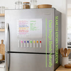 🧲 Acrylic Magnetic Dry Erase Board for Refrigerator (15.7 x 11.8 in)