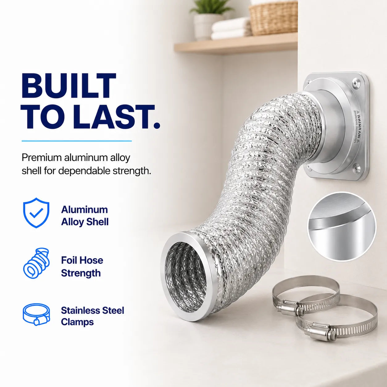 Magnetic Dryer Vent Connector