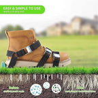 Lawn Aerator Shoes – Effortless Lawn Care for a Healthier Yard