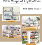 🧺 Medium / Large / Extra-Large Transparent Stackable Storage Drawers