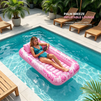 🌊 Inflatable Tanning Pool Lounger Float for Adults