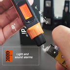Natural Gas Leak Detector, With Audible & Visual Alarm