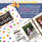 📘 School Year Memory Book — From Preschool to College