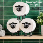🐑 Sheep Toilet Paper Holder – Make Your Bathroom Baa-rilliant!