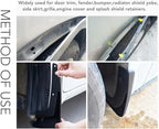 100PCS Universal Car Fastener Clips for Smart Fortwo/Forfour Series