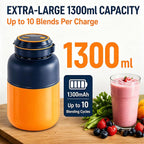 🥤 Blend Fresh Anywhere, Anytime Portable Wireless Juicer Cup