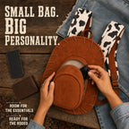 Western Cowboy Hat Backpack