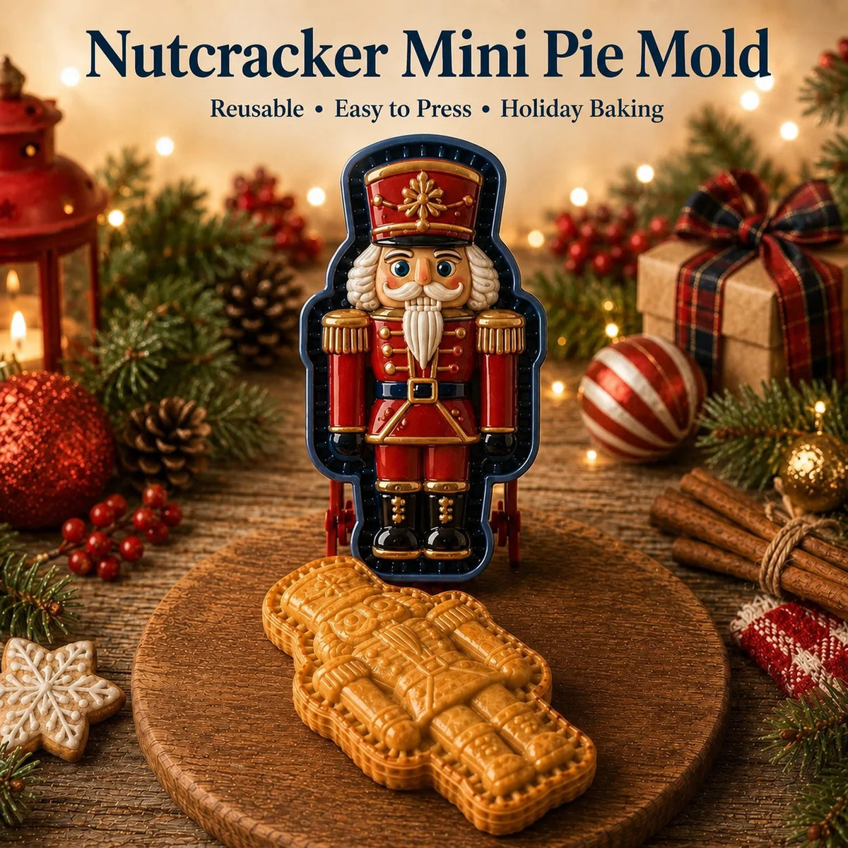 Press & Seal Christmas Mini Pie Mold Collection