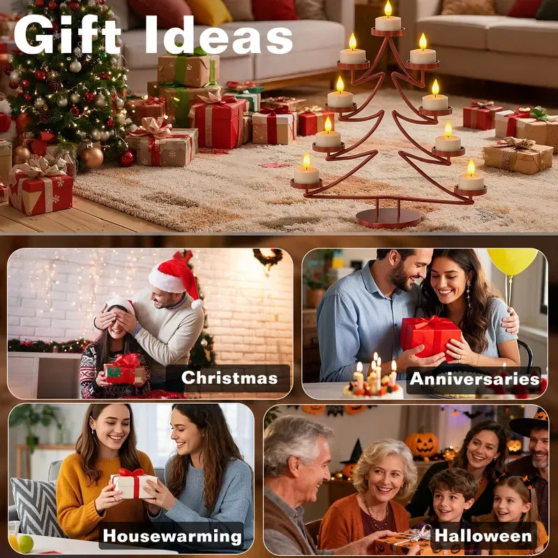 🔥 The Last Tea Lights You’ll Ever Need (6 Pack)— Rechargeable, Realistic & Remote-Controlled!