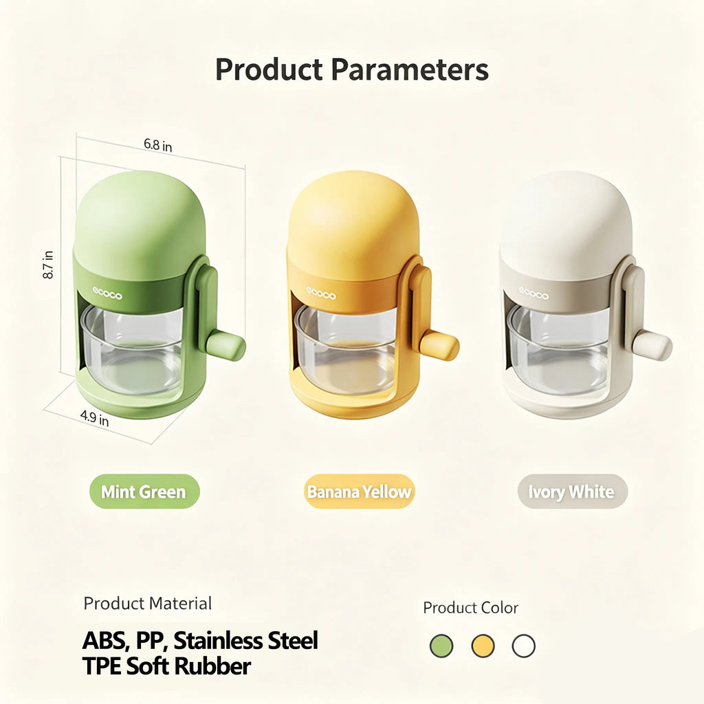 🍧 Manual Ice Shaver Machine