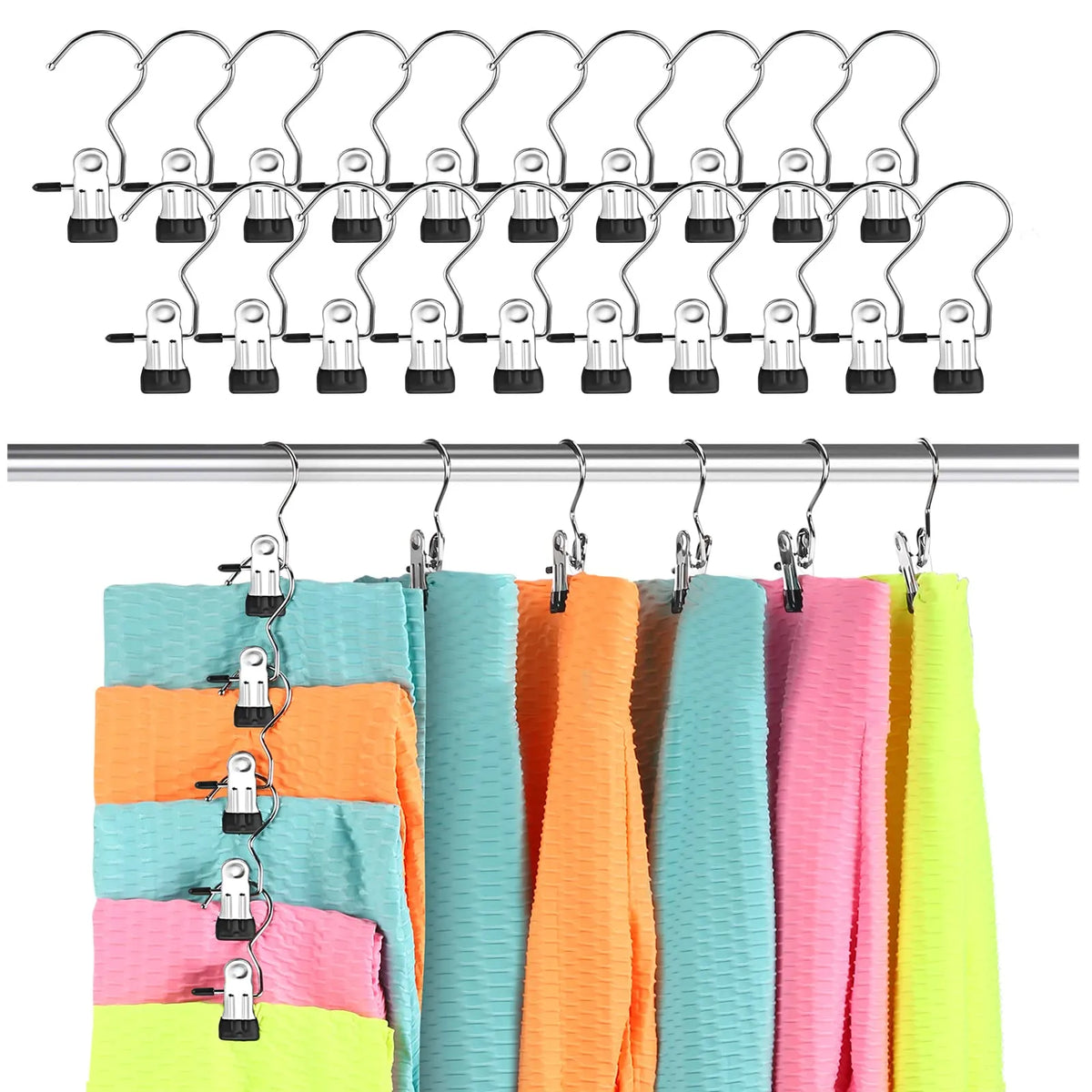 🔥Hot Sale-Heavy Duty Hanging Hooks Clips
