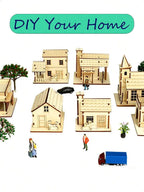 Buy 2 Free Shipping🎄 DIY Christmas Wooden House Kit 🎄