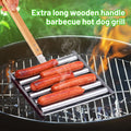 🔥Hot Sale 48% OFF🔥-Hotdog Roller Stainless Steel Sausage Roll Rack