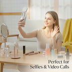 ✨ Magnetic Selfie Fill Light with Mirror
