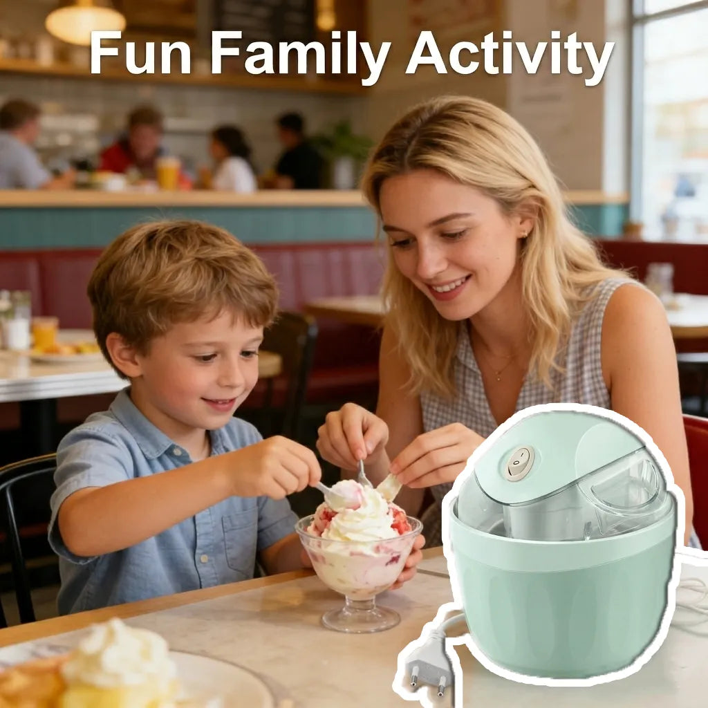 🍨Small Home Mini Ice Cream Maker