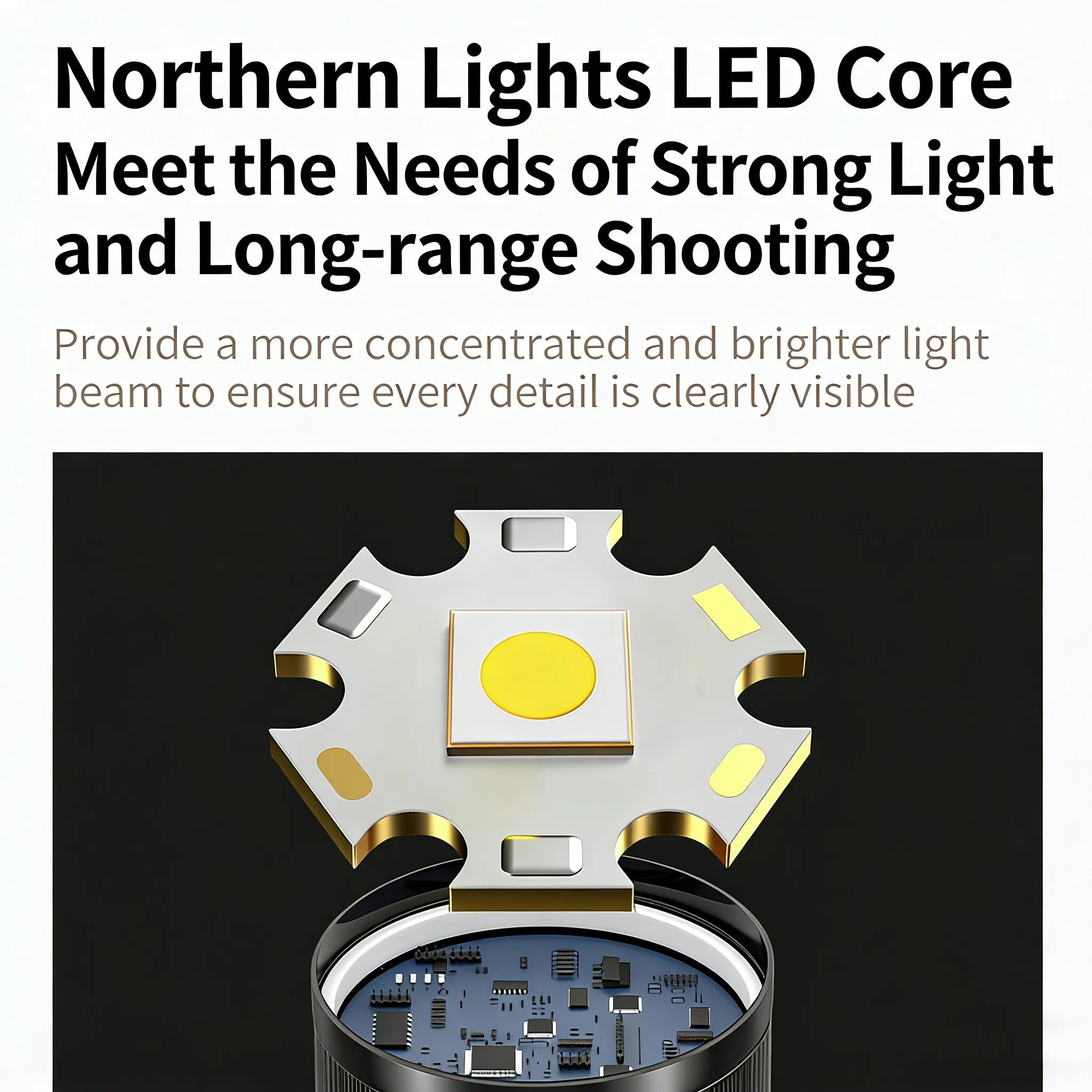 🔦 Rechargeable Outdoor Long-Range Ultra-Bright Laser Flashlight