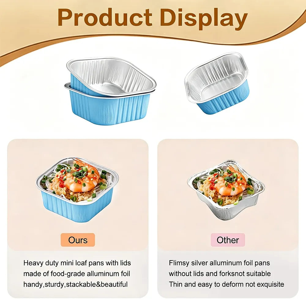 🧁✨Mini Cake Molds with Lids