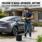 💦Wireless home lithium battery water gun car wash machine