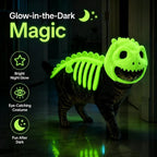 Glow-in-the-Dark Dinosaur Skeleton Pet Costume