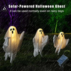 Solar-Powered Floating Ghost Pathway Lights