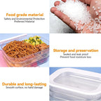 🥗 Round Stackable Food Storage Box – 3-Compartment Freshness Organizer