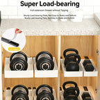 ✨ Pull-Out Cabinet Organizer System