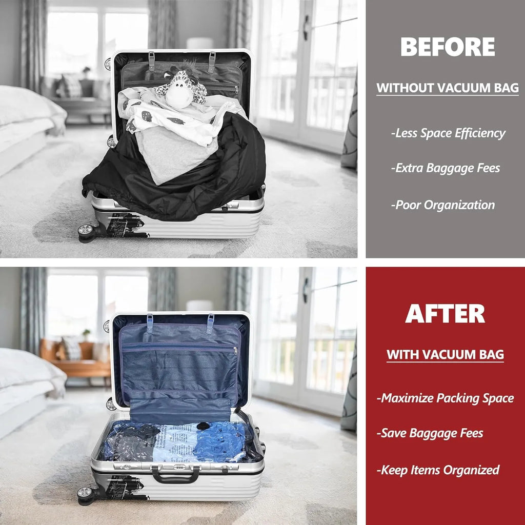 9-Piece Rechargeable Vacuum Compression Bag Set