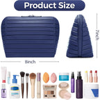 💄Striped Shell-Shaped Travel Cosmetic Organizer Bag