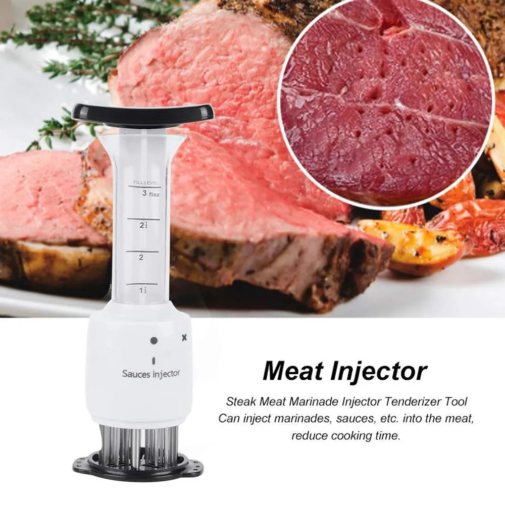 🍖 Meat Tenderizer & Marinade Injector Kit