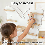 🦋 Butterfly-Shaped Storage Rack for Dolls & Players