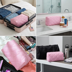 🌸 Quilted Floral Travel Organizer Bag
