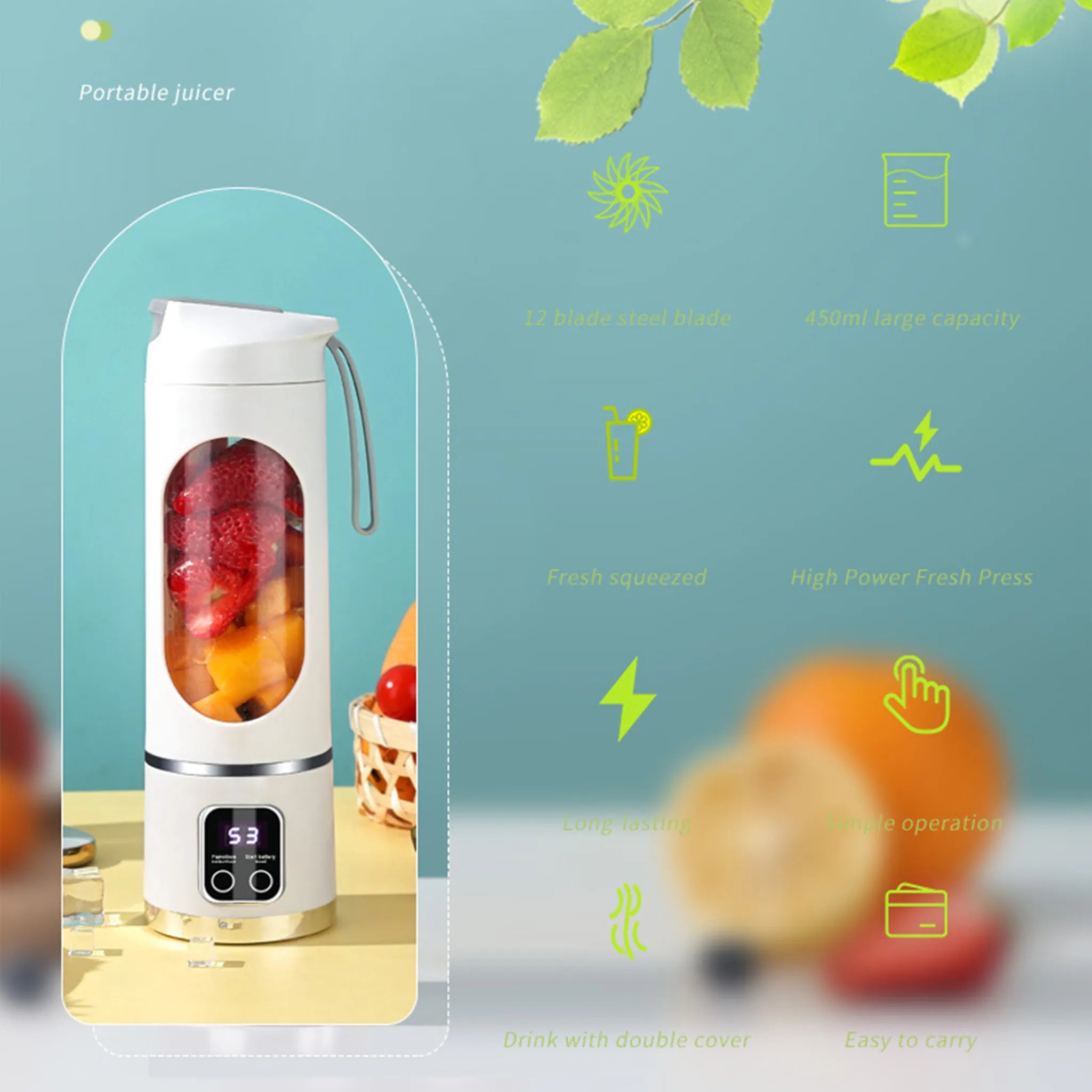 🥤 Portable Blender Cup
