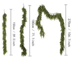 🌿  Christmas Cedar Rattan Wreaths