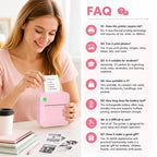 Mini Thermal Printer – Print Anywhere, Organize Everything