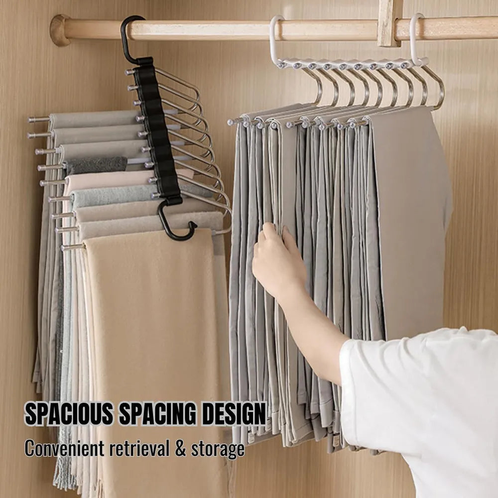 👖 FoldSpace 9-Layer Pants Hanger