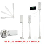 Reach-Anywhere Telescoping Outlet Extender with On/Off Switch