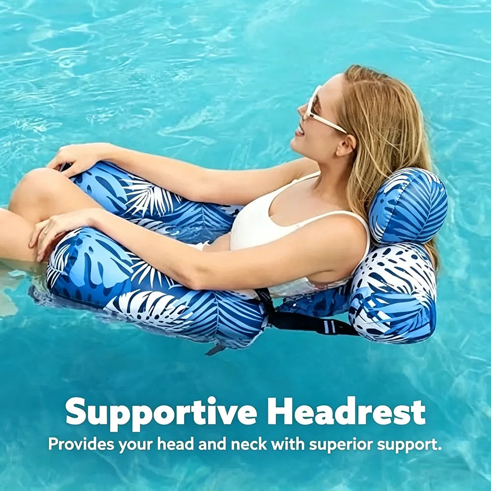 🌴 Inflatable Pool Float Hammock Chair for Adults