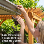 🐦Vintage Bird Rain Chain for Gutters