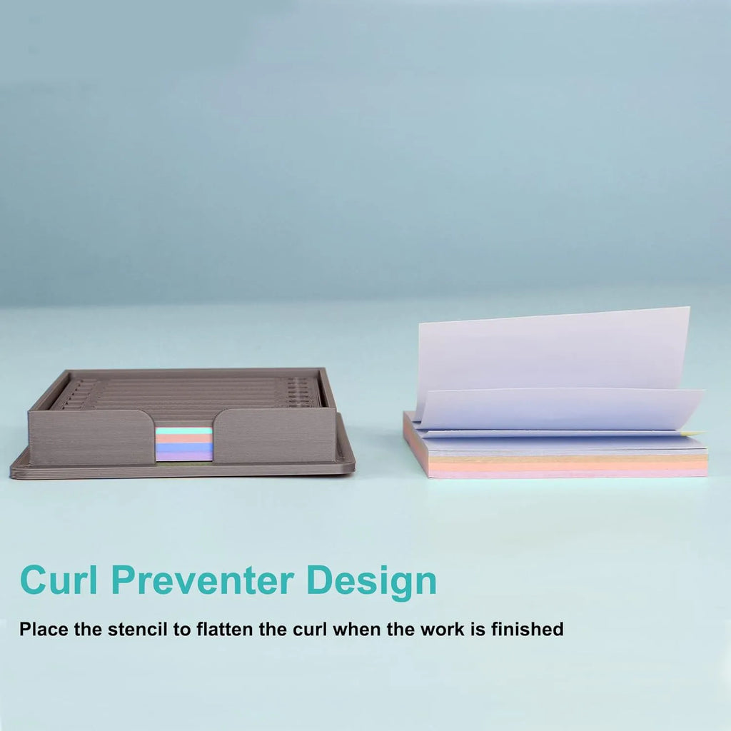 Sticky Note Holder & Stencil Set