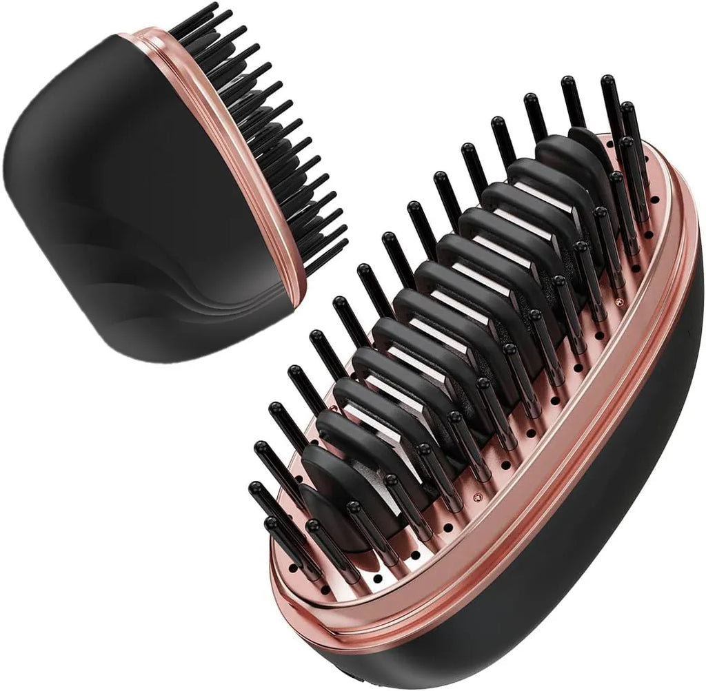 ✨ Mini Cordless Hair Straightener Comb for Bangs – Perfect for Travel & On-the-Go Styling!