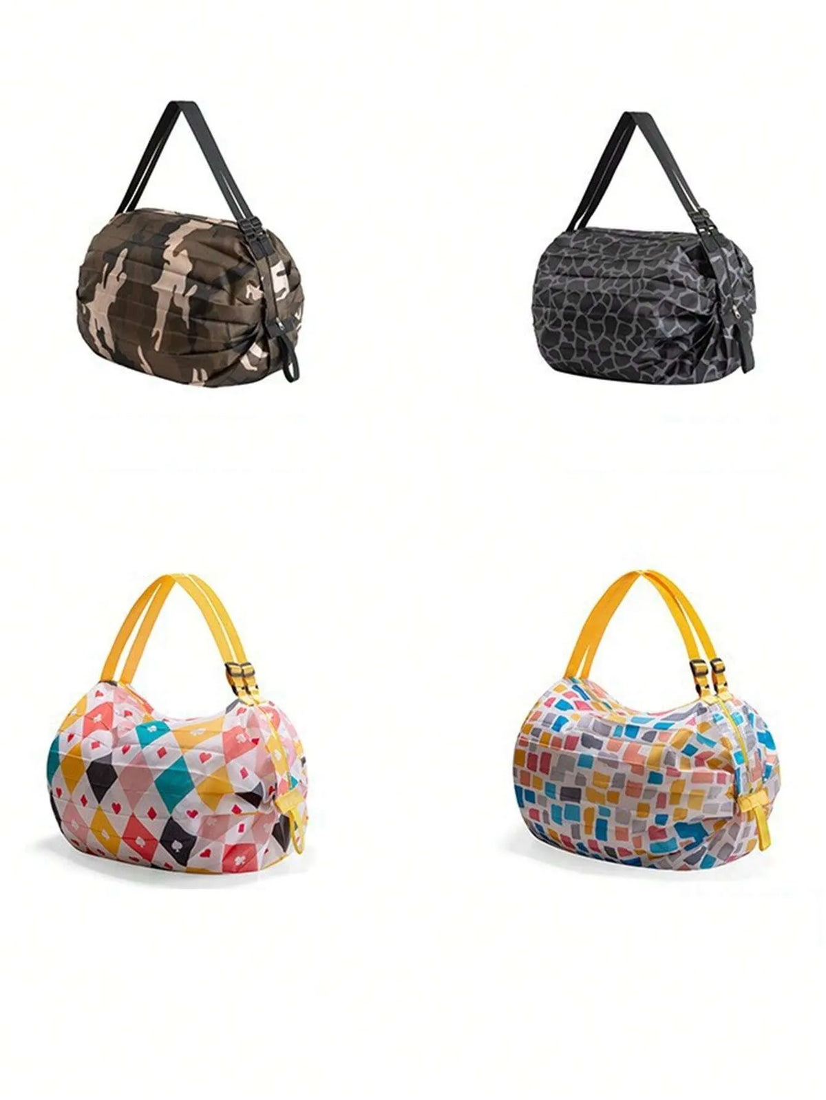 Eco-Friendly Foldable Shopping Bag - Portable, Durable, and Stylish for Every Occasion