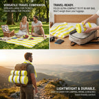 🌊 Quick-Drying Microfiber Beach Towel – Ultra-Light Sand-Free Travel Towel