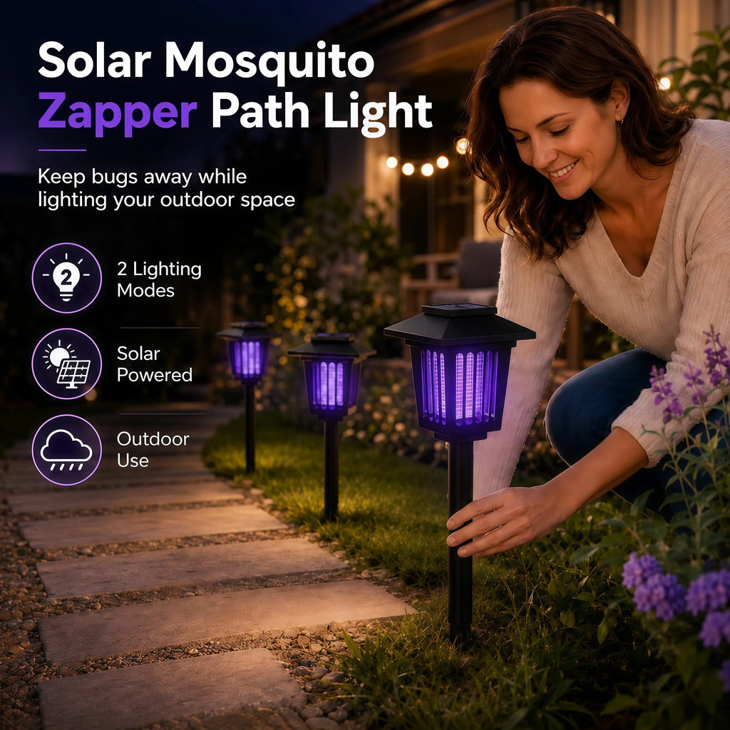 🦟Solar Mosquito Zapper Path Light