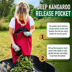 🌿 Multi-Functional Garden Apron