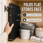 Space-Saving 3-Tier Foldable Cooling Rack