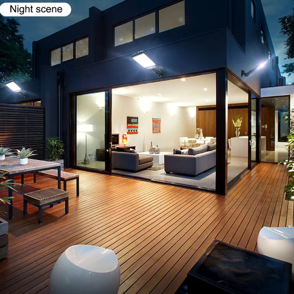Powerful Solar Street Light for Outdoor Security & Illumination