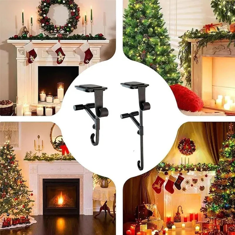 🛒Fireplace Stocking and Garland Hanger