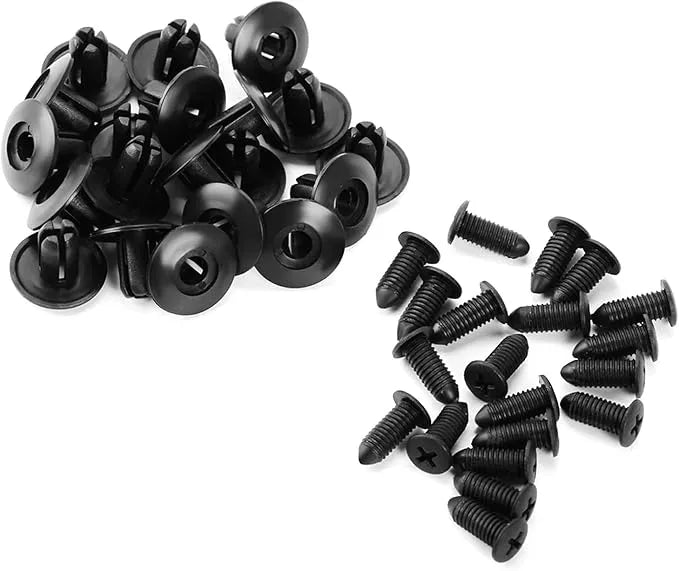 100PCS Universal Car Fastener Clips for Smart Fortwo/Forfour Series